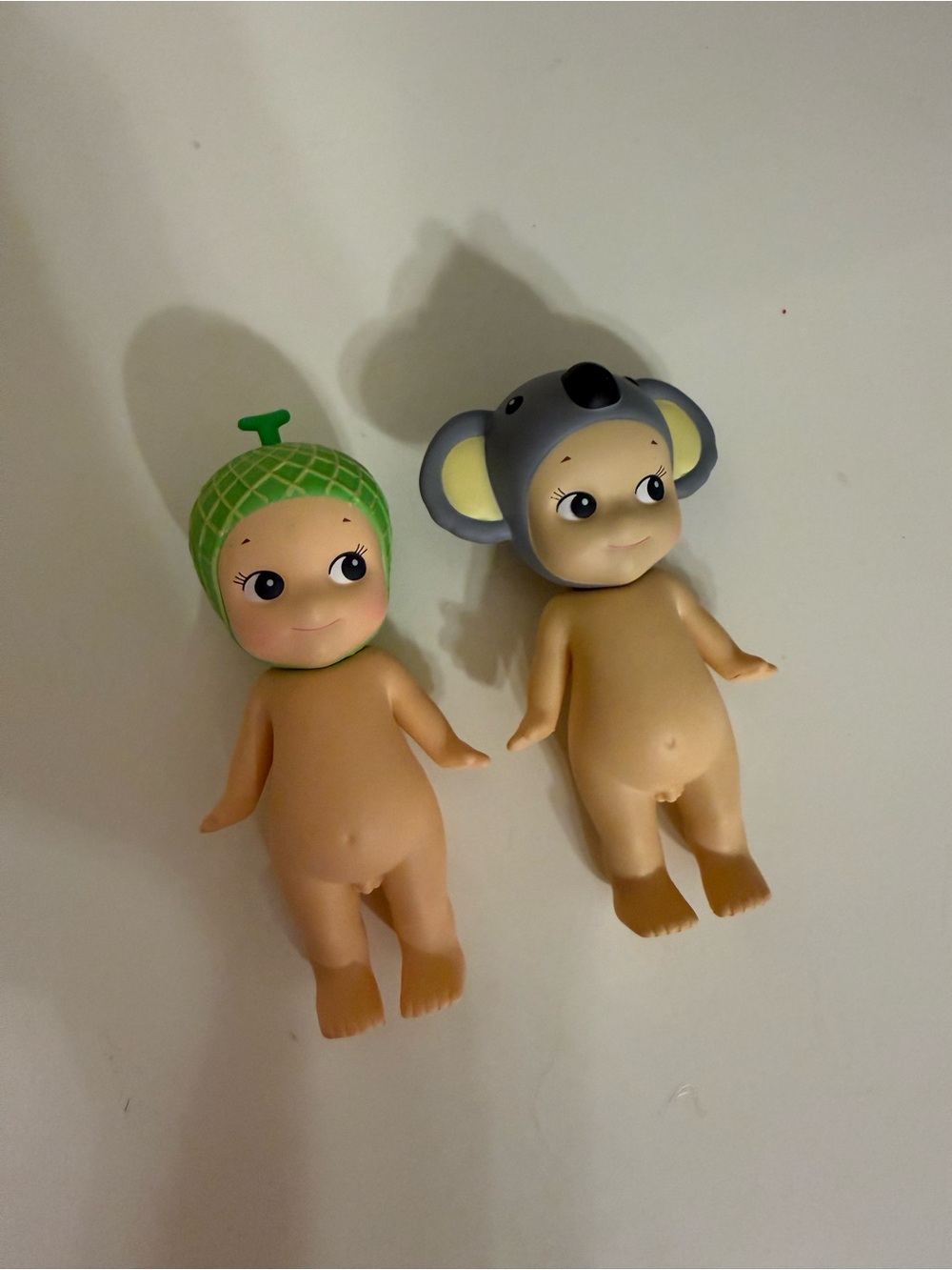 Cute Green Melon & Gray Koala Sonny Angels